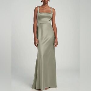 Jenny Yoo Ariana bridesmaid dress in sage